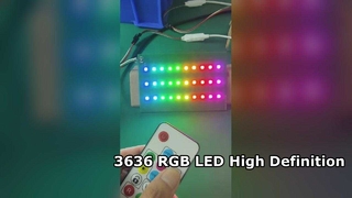 3636 LED RGB integrato IC 12mA 5V per display