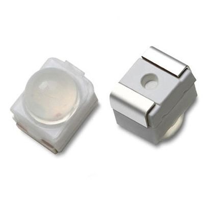 3528 SMD Lenti a cupola LED 60 gradi Cena rossa luminosa 2000mcd diodo a chip led per semaforo
