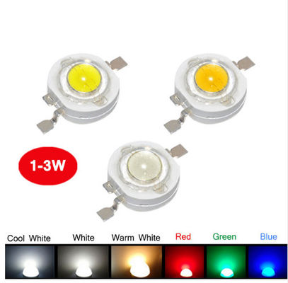 1W 140ml di alta potenza LED chip lampada perla 3W Super bianco per lampada flash