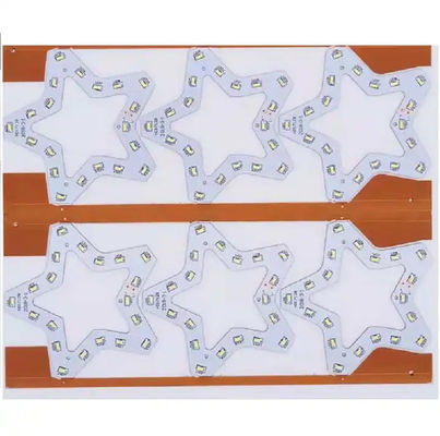 personalizzare stella PCB multistrato circuito a LED, FR4 Aluminium PCBA Board con LED