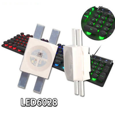 OEM ODM Alta luminosità integrata in IC SK628 RGB 6028 Smd LED Chip Emitting Diode per Gaming Tastiera meccanica