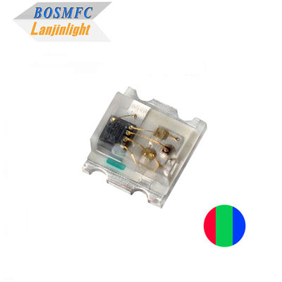12mA 0807 RGB LED integrato in IC 5v Anti statico 0805 SMD multicolore LED
