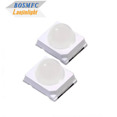 0.2w 60mA Alta luminosità 20.000mcd Verde 2835 SMD LED Diodo di lente a cupola a 30 gradi per semafori