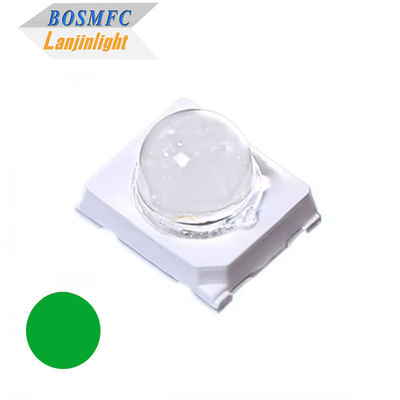 0.2w 60mA Alta luminosità 20.000mcd Verde 2835 SMD LED Diodo di lente a cupola a 30 gradi per semafori
