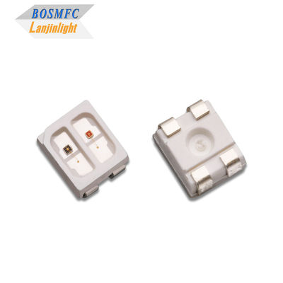 LED SMD 3528 bicolore rosso 620nm + infrarosso 860nm progettato per terapia estetica, trattamento sinergico della pelle e sollievo dal dolore.