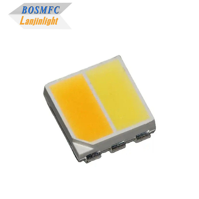0.2W Bi Color 5050 SMD LED Bianco caldo e bianco fresco / Bianco naturale