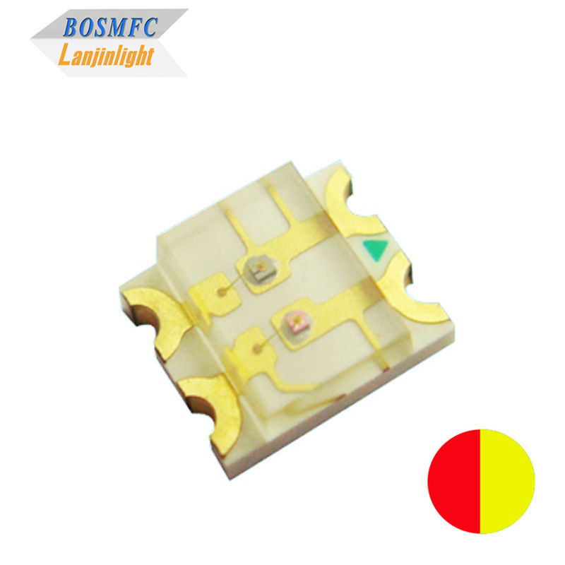 Multi-scene SMD LED 1206 Rosso Giallo doppio colore 120 gradi angolo di visione