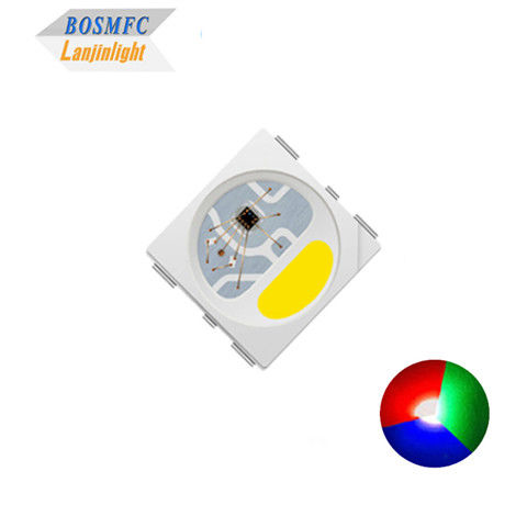 IC KS6812 integrato in PLCC6 5050 RGBW LED Chip Magic Lights per la decorazione