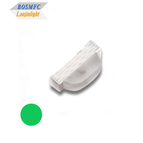 Vista laterale pratica 0805 SMD LED Lunghezza d'onda 520-535nm Colore verde 60mW