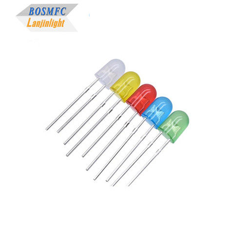 5*4*6 Diodo di emissione LED ovale attraverso buco stabile per schermo