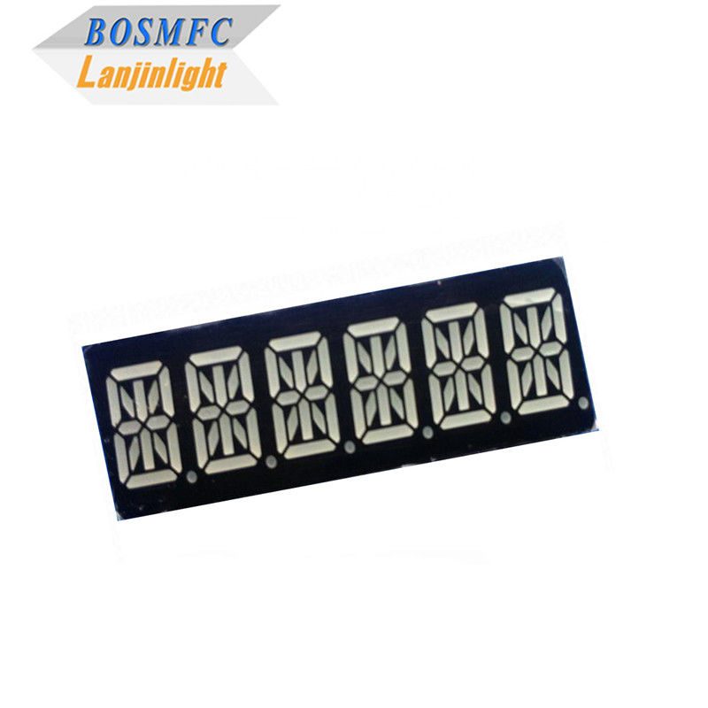 0.39&quot; 16 segmenti LED Display 6 cifre Super Rosso Colore 49x15x8mm