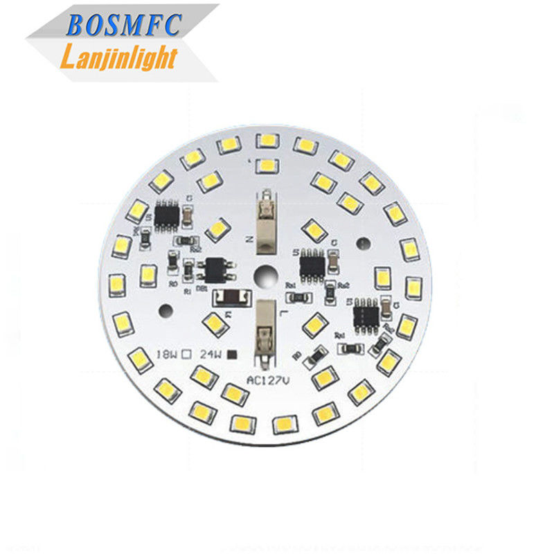 Downlight 2835 SMD LED PCB in alluminio, Sensore di movimento radar ED Light Circuit Board