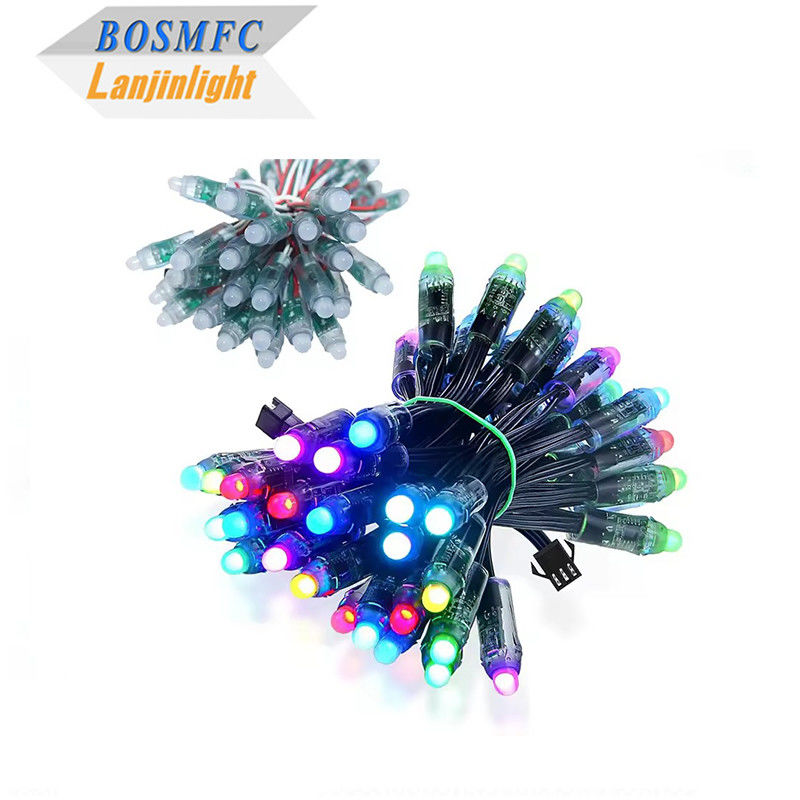 Fabbrica all'ingrosso WS2811 Dream Color RGB IC 12V LED Pixel Sting Lights Moduli pubblicitari Screen LED Point Lights Natale