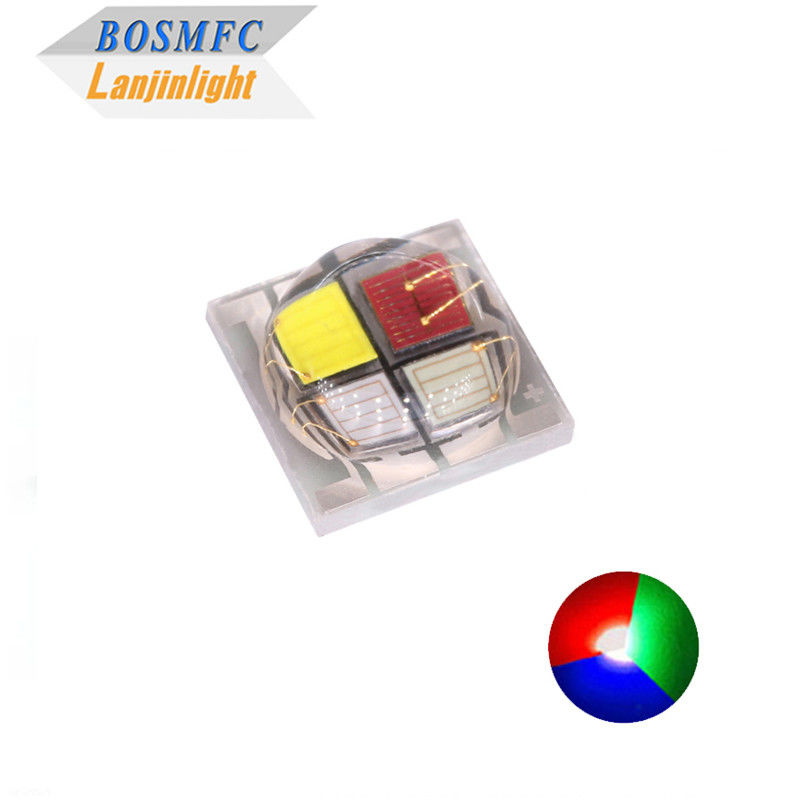 LED SMD ad alta potenza 5050 RGBW con base ceramica 4*1W &amp; 4*3W Configurazione luce bianca 6000K