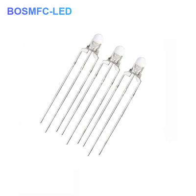 Bi Color 3mm Through Hole LED Multifunzionale 20mA Luce Rossa e Verde