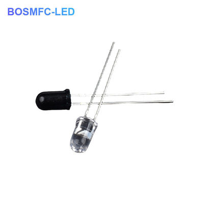 Emittente infrarosso antistatico, ricevitore, LED infrarosso da 5 mm e fototransistor da 940 nm.