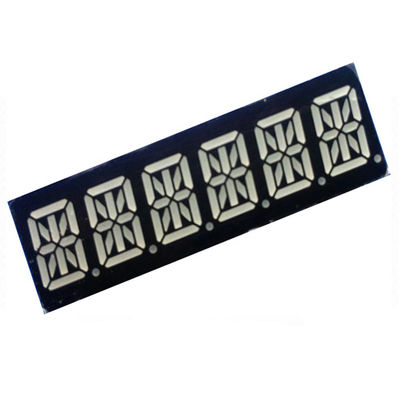 0.39" 16 segmenti LED Display 6 cifre Super Rosso Colore 49x15x8mm