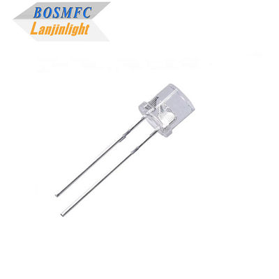 Flat Top 5mm IR LED Chip 940nm 850nm Lunghezza d'onda per sensore di fumo