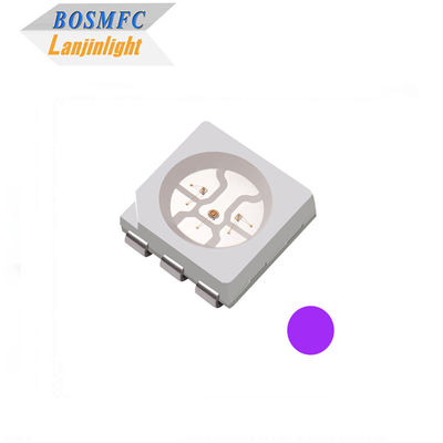 0.2W 5050 UV LED Chip 400nm 405nm Multiuso per luci a striscia