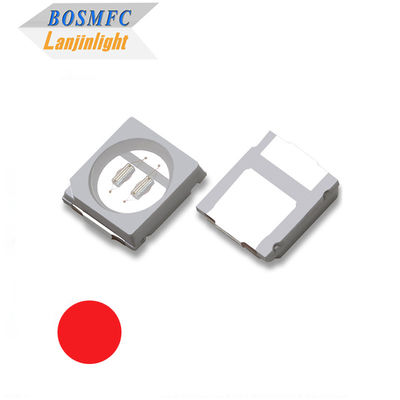 3030 SMD LED Chips 1W doppi Chips Alta luminosità 660nm Luce rossa