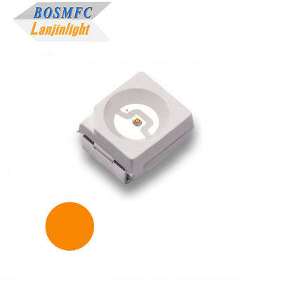 PLCC2 3528 SMD LED luminoso arancione 605nm Diodo LED multiuso
