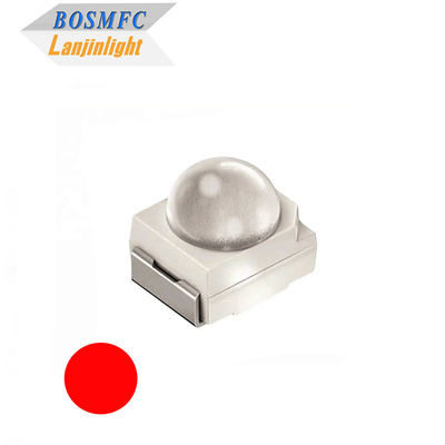 3528 SMD Lenti a cupola LED 60 gradi Cena rossa luminosa 2000mcd diodo a chip led per semaforo