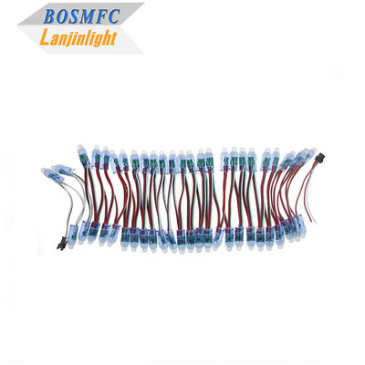 RGB Full Color Pixel Waterproof WS2811 Pixels Digital Adressable LED Globe String Lights 12mm DC 5V