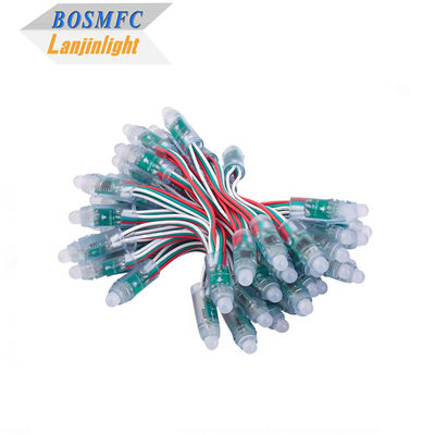 WS2811 Difuso digitale RGB LED String Light Pixel Light 12mm Rotondo Individualmente indirizzabile