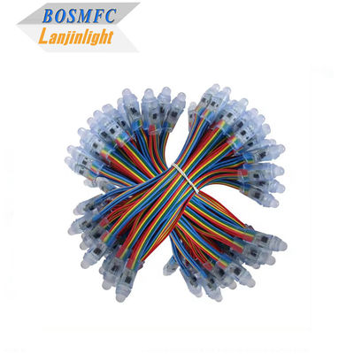 Giardino all'aperto Paesaggio 108 Modelli RGB a colori piatti programmabili Luce a LED DMX 512 Luce a punti