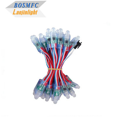 RGB Full Color Programmabile Modulo a LED DC5V WS2811 12mm Ignibile IP68 Smart Pixel Luci di Natale Rgb Luci a stringa