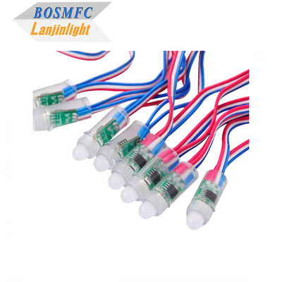 RGB Full Color Programmabile Modulo a LED DC5V WS2811 12mm Ignibile IP68 Smart Pixel Luci di Natale Rgb Luci a stringa