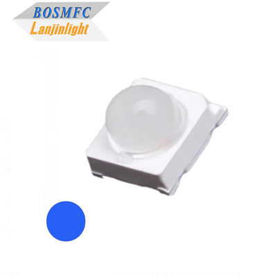 Angolo di visione piccolo 30 gradi 60 gradi 6000mcd Blu 2835 SMD LED con lente a cupola per segnali LED di traffico