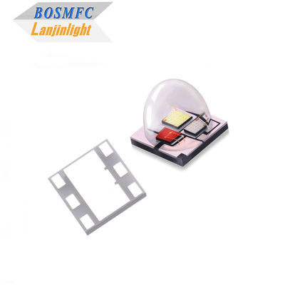 9W LED ad alta potenza 5050 RGB LED 60 gradi Lenti a cupola SMD Diodo per luci da palcoscenico esterne