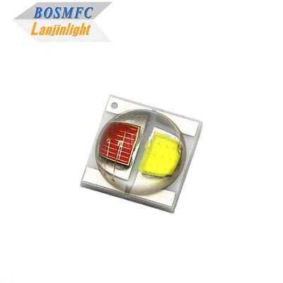 2W 3535 SMD LED Dome Lens 30 gradi Bi Color Rosso E Bianco 350mA Diodo LED ad alta luminosità