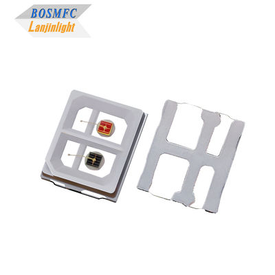 2835 SMD LED tricolore rosso 660nm + blu 460nm + IR 830nm Combined Chip Led Light per la terapia di bellezzaLuce facciale