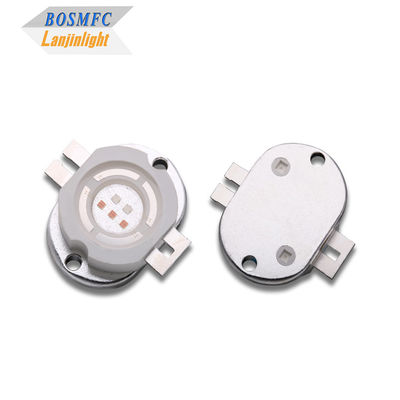 LED ad alta potenza Rossa + blu doppio colore 5W fonte di luce LED integrata per la terapia spettrale.