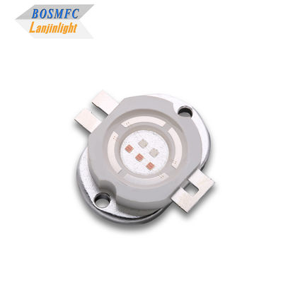 LED ad alta potenza Rossa + blu doppio colore 5W fonte di luce LED integrata per la terapia spettrale.