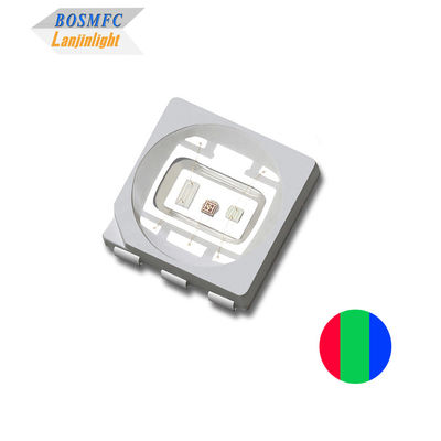 0.5W 0.6W 5050 RGB LED Tri Color Durable For Stage Light Lamp
