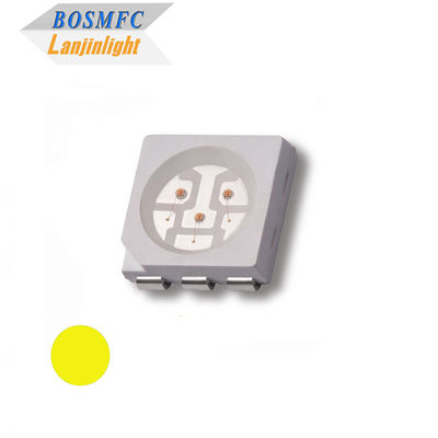 5050 SMD LED diodo di emissione luminosa giallo chip led Amber per lampada a LED targa