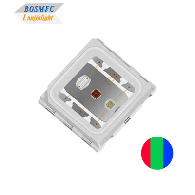 1.5W 5050 RGB LED lente a cupola chip LED tricolore ad alta potenza 3 * 0.5W
